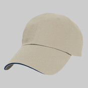 Result Unwashed Fine Line Cotton Cap