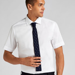 Classic Fit Short Sleeve Cutaway Collar Premium Oxford Shirt