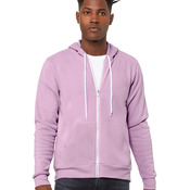 Canvas Unisex Poly-Cotton Fleece Full-Zip Hoodie