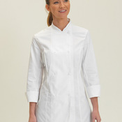 Ladies' Long Sleeve Fitted Chef's Jacket
