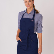 Le Chef Apron with Metal Eyelets