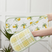 Lemons double oven glove
