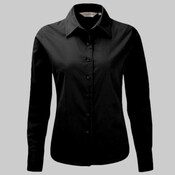 Russell Collection Ladies Long Sleeve Classic Twill Shirt
