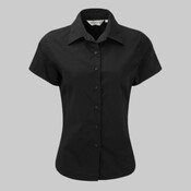 Russell Collection Ladies Short Sleeve Classic Twill Shirt