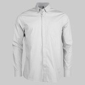 Kariban Long Sleeve Washed Poplin Shirt