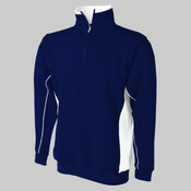 Finden and Hales Zip Neck Sweatshirt