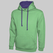 Contrast Hooded Sweatshirt