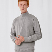 B&C ID.004 ¼ zip sweatshirt