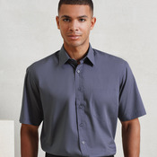 Short sleeve poplin shirt