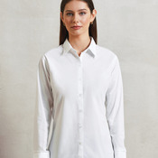 Women's supreme poplin long sleeve shirt