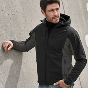 Men's Hooded Lightweight Performance Softshell