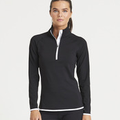 Women's cool ½ zip sweatshirt