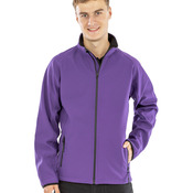Printable softshell jacket