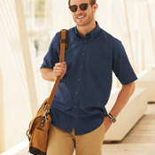 Fruit of the Loom Short Sleeve Oxford Shirt