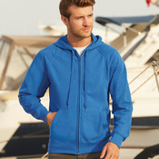 Fruit of the Loom Lightweight Zip Hooded Sweatshirt