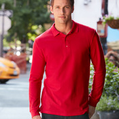 Gildan Long Sleeve Premium Cotton® Double Piqué Polo Shirt