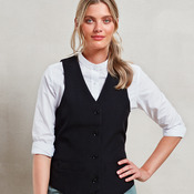 Premier Ladies Lined Waistcoat