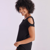 SF Clothing Ladies Drop Tail T-Shirt