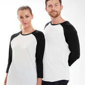 Superstar by Mantis Unisex 3/4 Sleeve Baseball T-Shirt