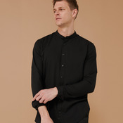Henbury Mandarin Roll Sleeve Anti-Bac Wicking Shirt