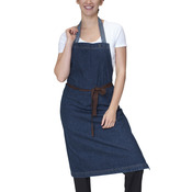 Washed Denim Bib Apron