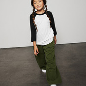 Youth ¾ sleeve baseball tee