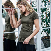 Tee Jays Ladies Fashion Stretch Long Length T-Shirt