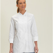 Dennys Ladies Long Sleeve Premium Chef's Jacket