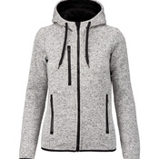 Proact Ladies Heather Hooded Jacket