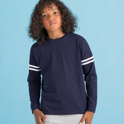 SF Minni Kids Drop Shoulder Slogan Top