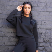 Tombo Ladies Cropped Sweatshirt