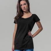 Women's wide neck tee
