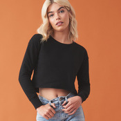 Women's cropped sweat