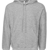 Unisex sueded fleece pullover hoodie