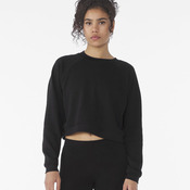Women's raglan pullover fleece