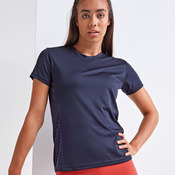 Women's TriDri® embossed panel t-shirt
