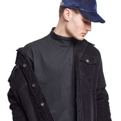 Corduroy satin dad cap (6245CS)