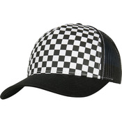 Checkerboard retro trucker (6506CB)