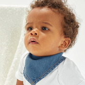 Baby Rocks Denim Bandana Bib