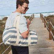 Nautical Barrel Bag