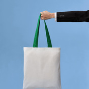 Varsity cotton shopper long handle