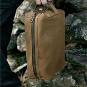 Heritage Waxed Canvas Wash Bag