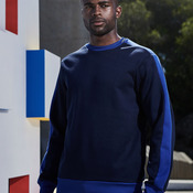 Contrast Crew Sweat