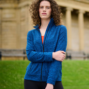 Thornly Women's Full Zip Marl Fleece
