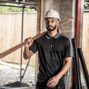 Contrast Quick Wicking Polo Shirt