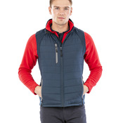 Compass padded softshell gilet
