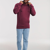 High Collar Hooded Sweat