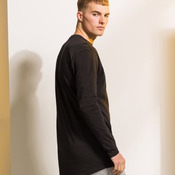 SF Men Long Sleeve Longline T-Shirt