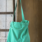 Zipped Canvas Shopper