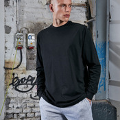 Organic long sleeve with cuff rib